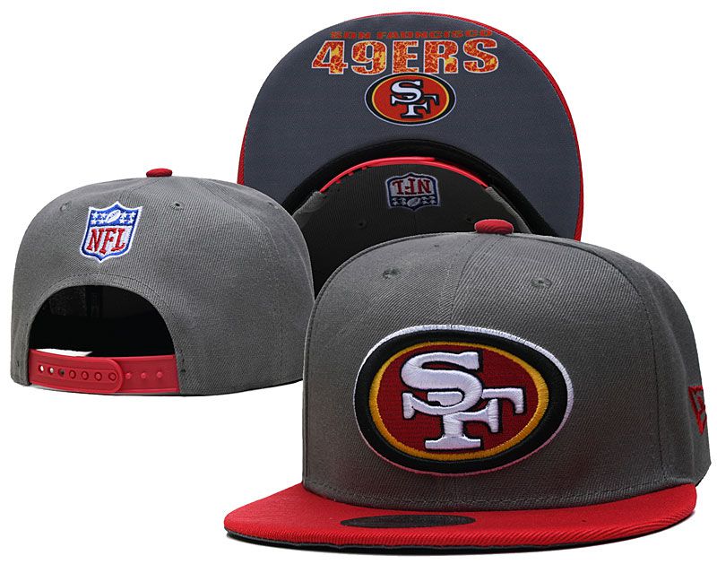 2021 NFL San Francisco 49ers Hat TX 0808->->Sports Caps